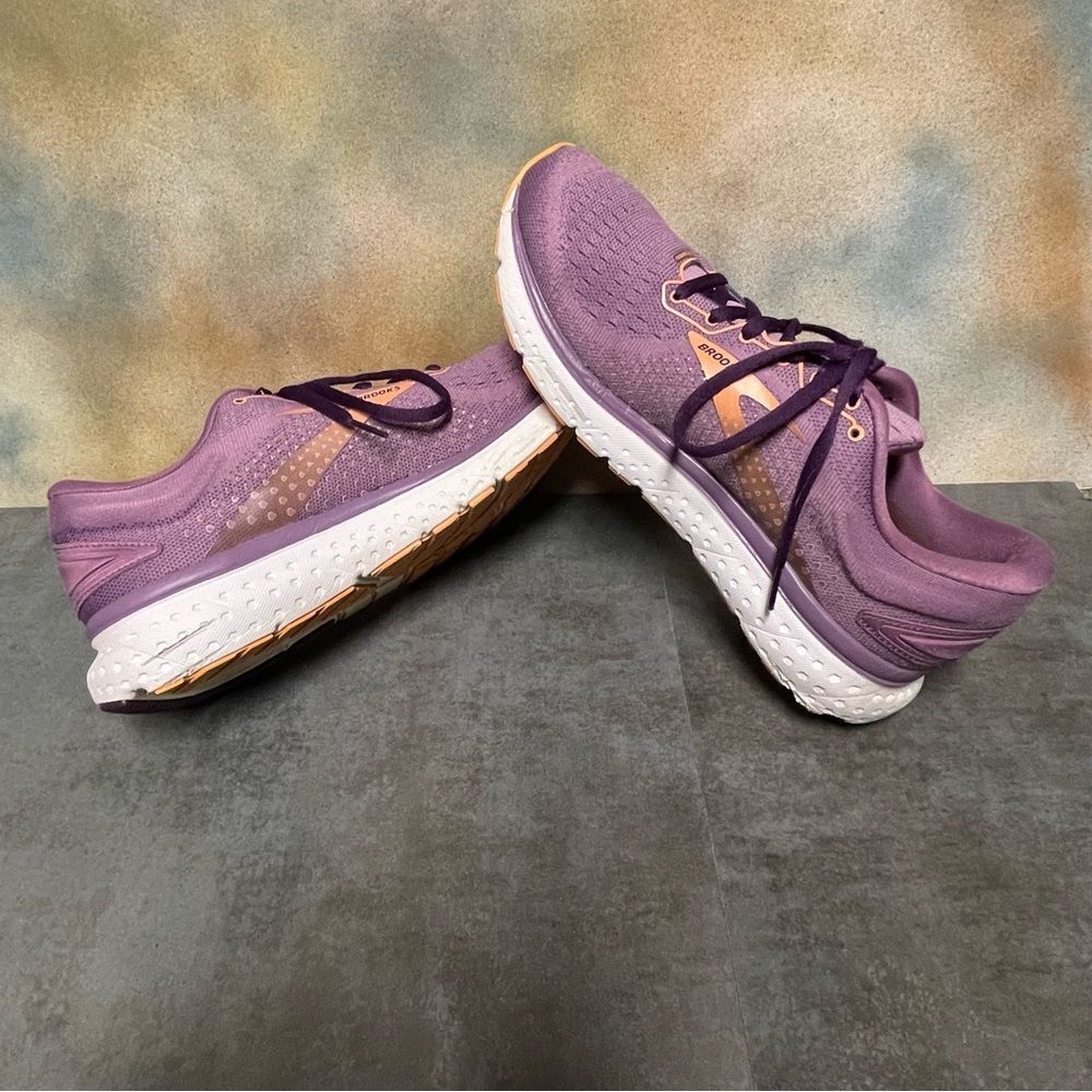 Brooks Glycerin 18 1203171B590 Purple Women's Running Shoes Size 11B - Picture 8 of 16